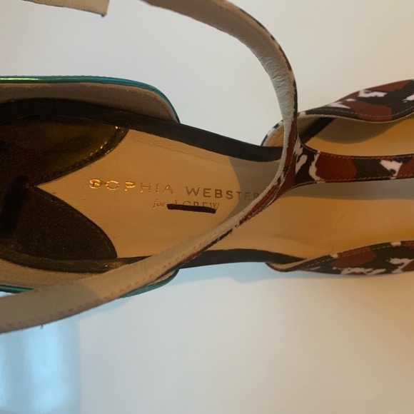 NEW Sophia Webster x J Crew Animal Print Pumps 40 - Picture 6 of 6